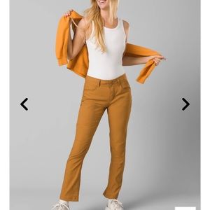 Prana Halle II pants straight leg size 8 color “earthbound”